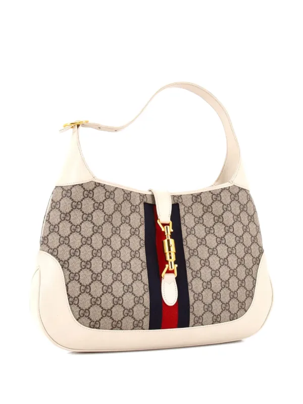 Gucci Pre-Owned ジャッキー1961 GG キャンバス ホーボーバッグ M 