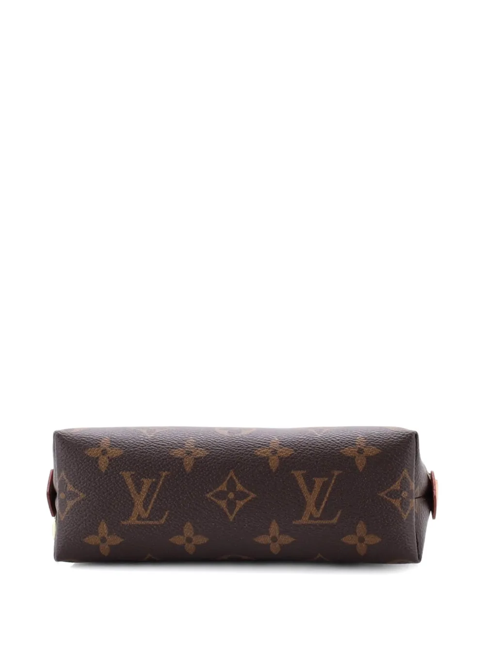 Pre-owned Louis Vuitton Cosmetic Monogram Canvas Pouch In Brown