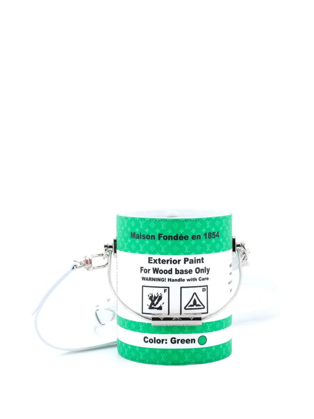 Louis Vuitton Pre-Owned LV Paint Can Bag Monogram Canvas and Leather crossbody bag - Verde