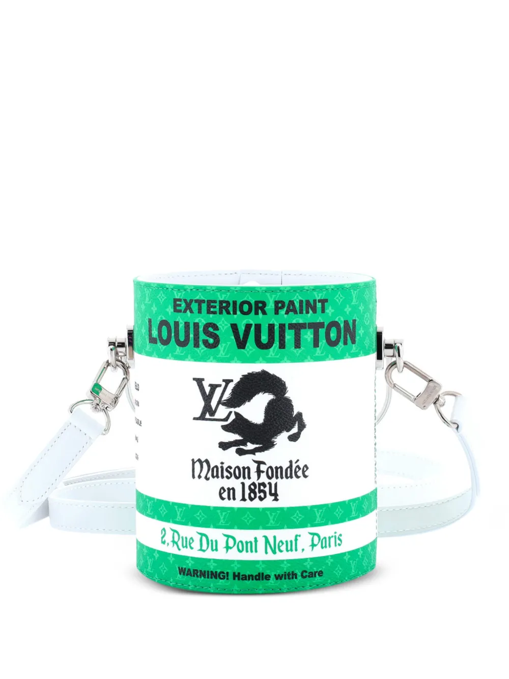 Louis Vuitton Pre-Owned LV Paint Can Bag Monogram Canvas and Leather crossbody bag - Verde