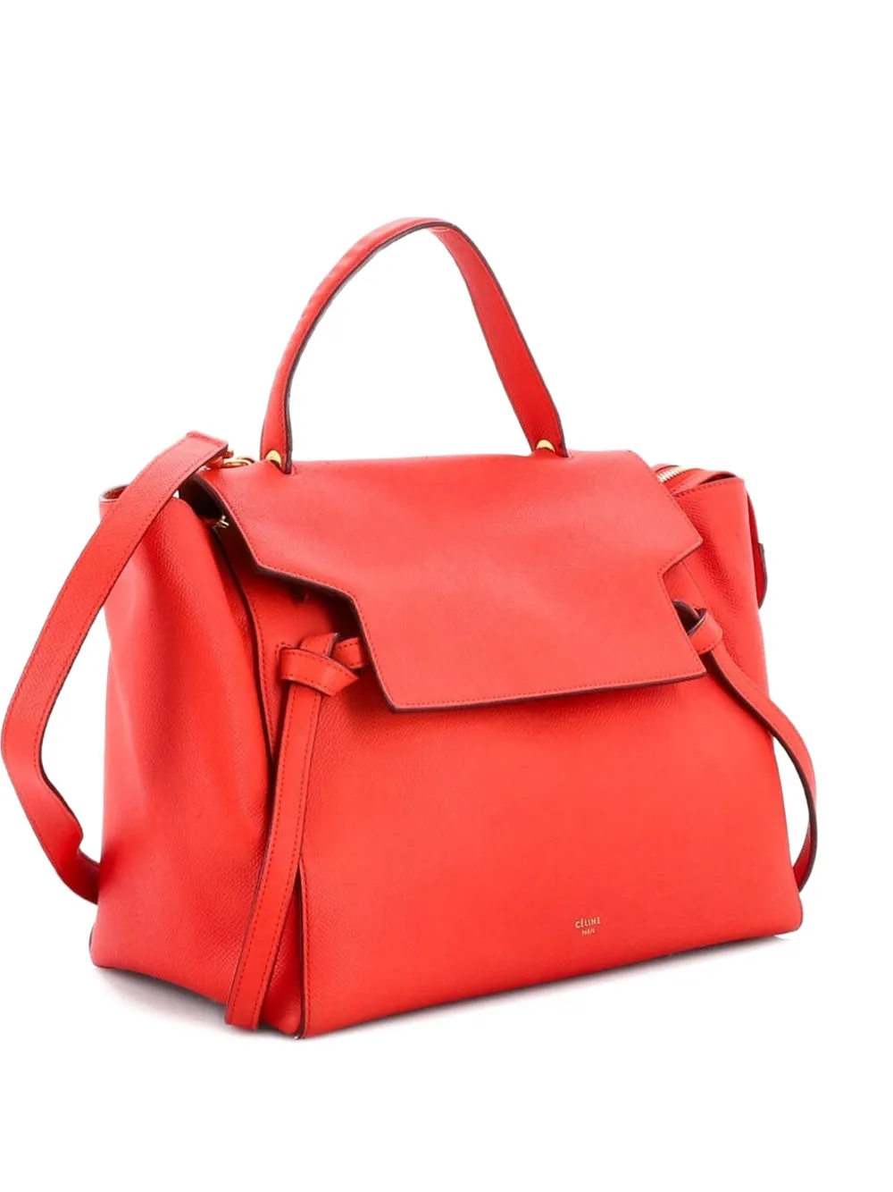 Celine Pre-Owned Belt Bag Textured Leather Mini shoulder bag - Rosso