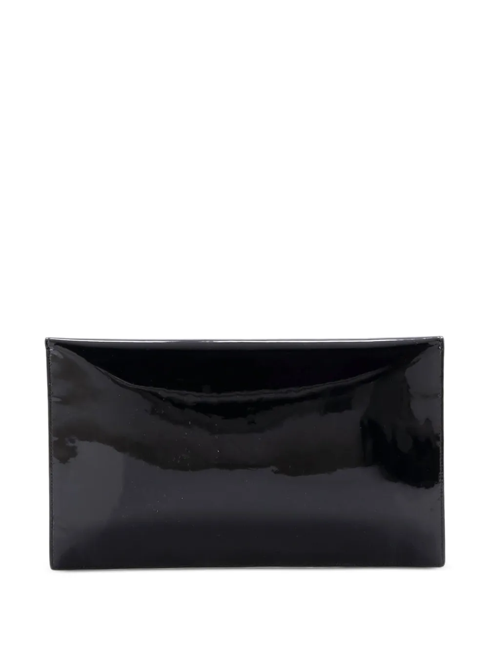 Saint Laurent Pre-Owned Uptown Pouch Patent clutch bag | Pre-Owned | Image 2