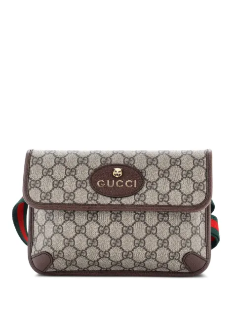 Gucci Pre-Owned Neo Vintage Flap GG Coated Canvas belt bag