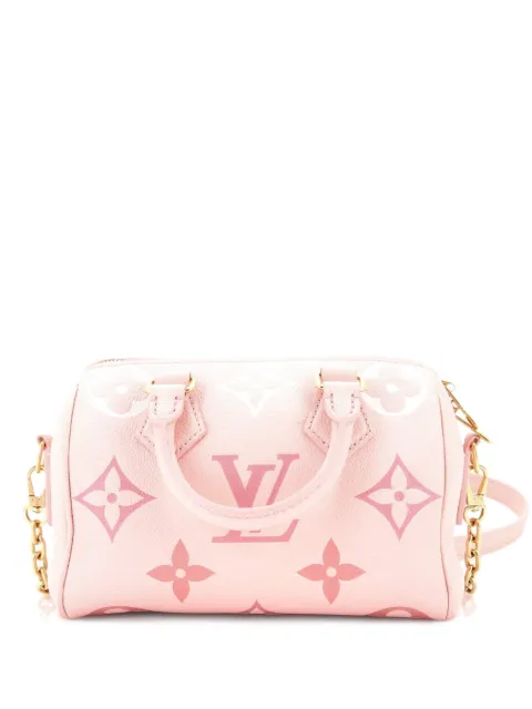 Louis Vuitton Pre-Owned Speedy Bandouliere Bag Degrade Monogram Empreinte Giant 20 satchel