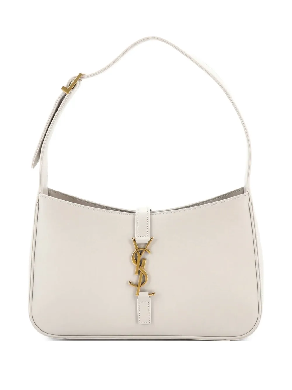 Saint Laurent Pre-Owned Le 5 a 7 Leather Small hobo bag | Neutrals | Image 1