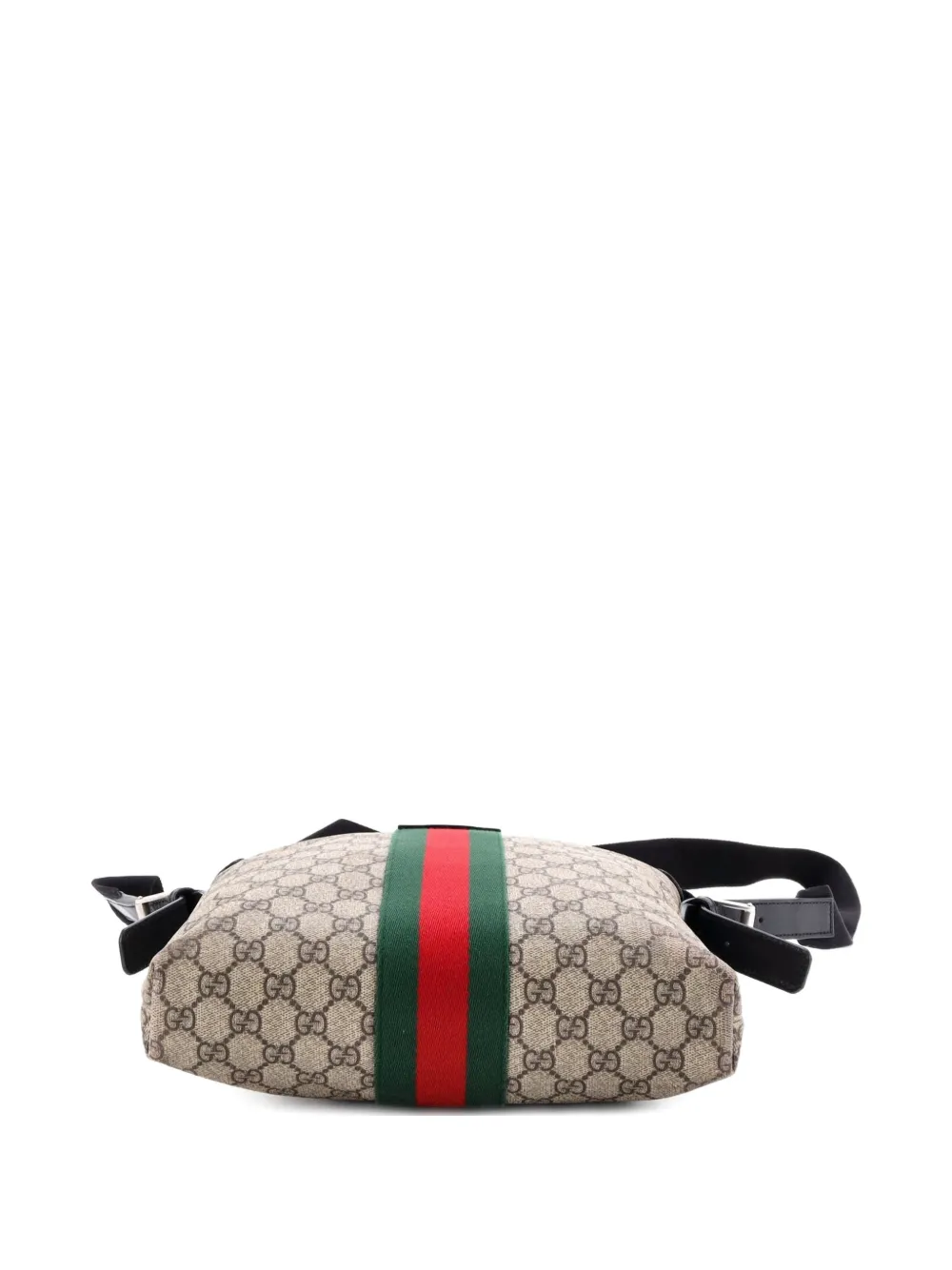 Web Messenger Bag Gg Coated Canvas Medium Crossbody Bag