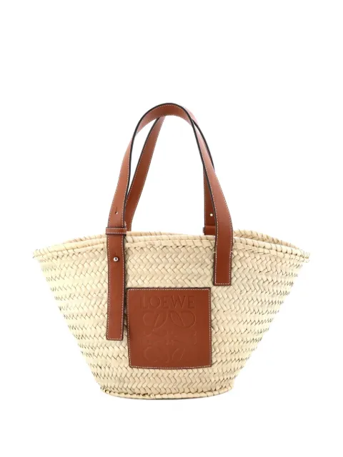 Loewe Pre-Owned Basket Raffia Medium tote bag