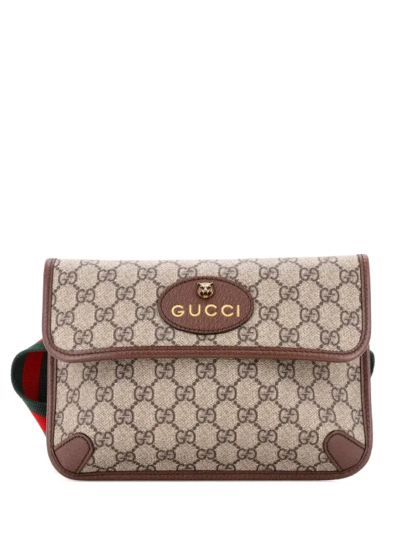 Gucci Neo Vintage Flap Belt Bag Gg #228417G99B Gucci Neo Vintage GG Supreme Belt Bag – DAC main image 2
