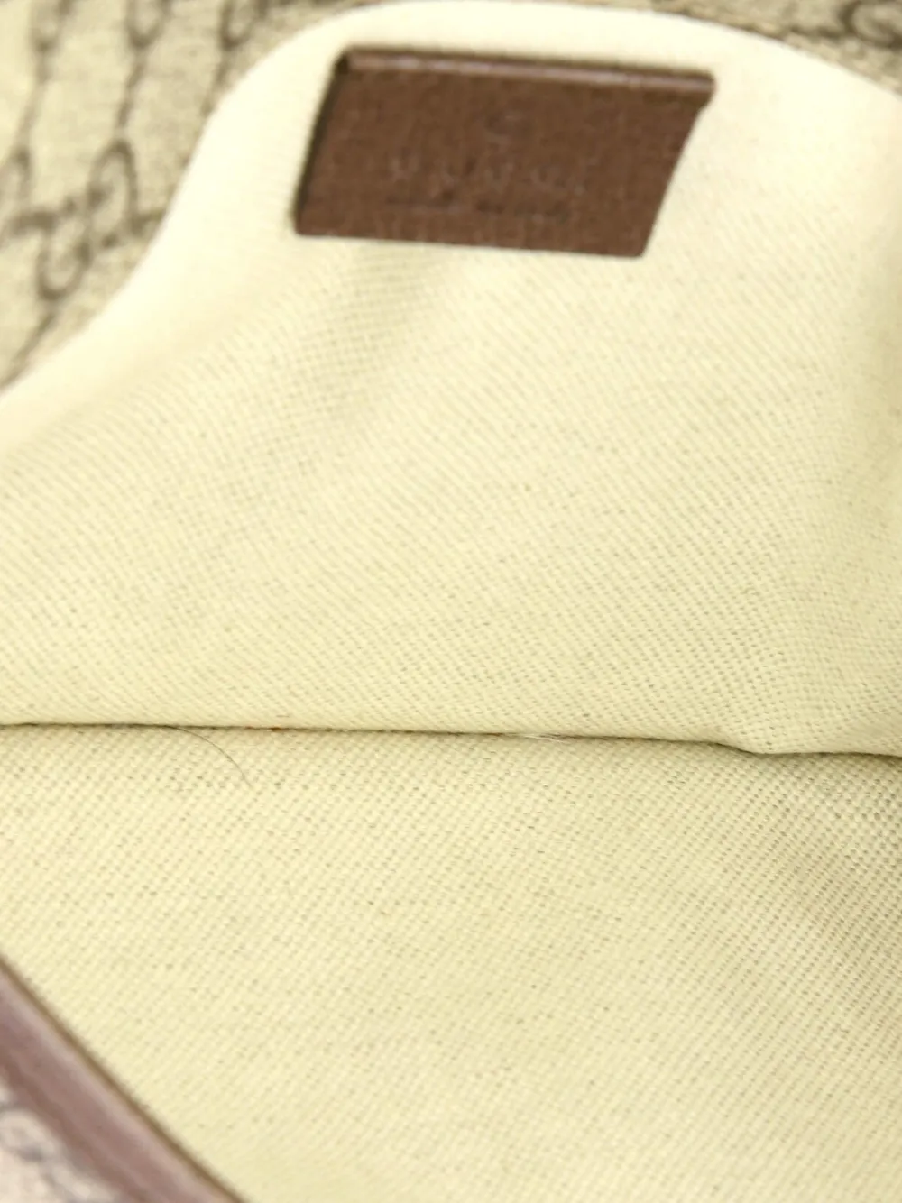 Neo Vintage Flap Gg Coated Canvas Belt Bag
