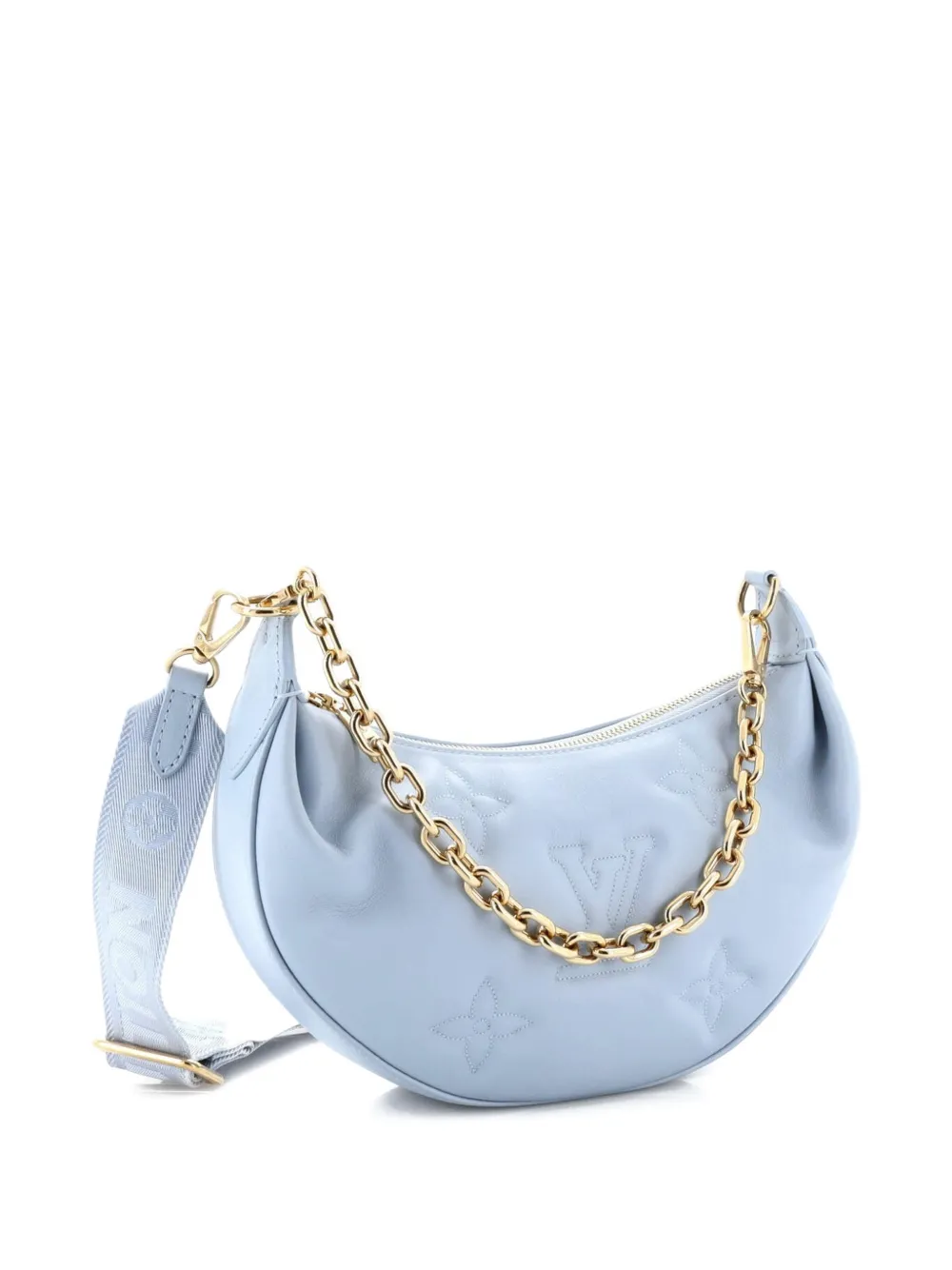 Over The Moon Bag Bubblegram Leather Shoulder Bag