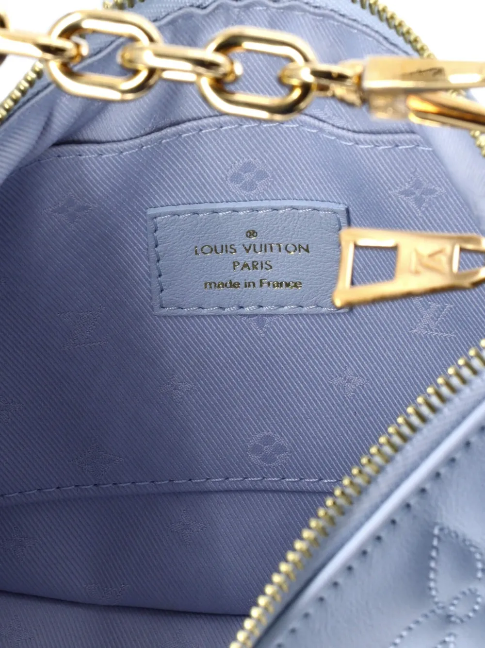 Over The Moon Bag Bubblegram Leather Shoulder Bag