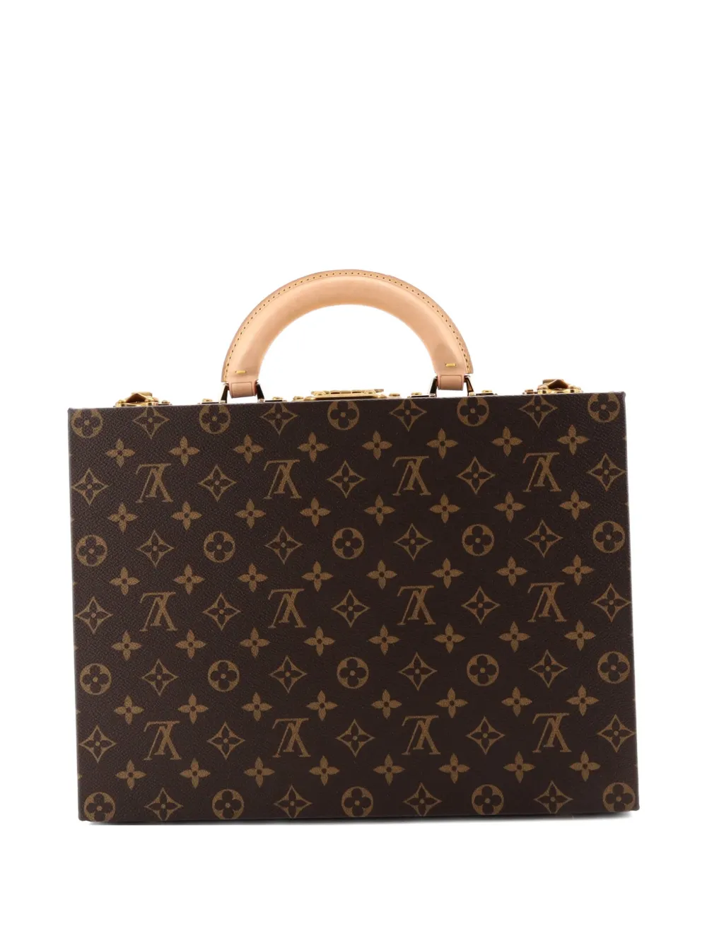 Louis Vuitton Pre-Owned Boite Bijoux Jewelry Case Monogram Canvas 34 satchel - Marrone
