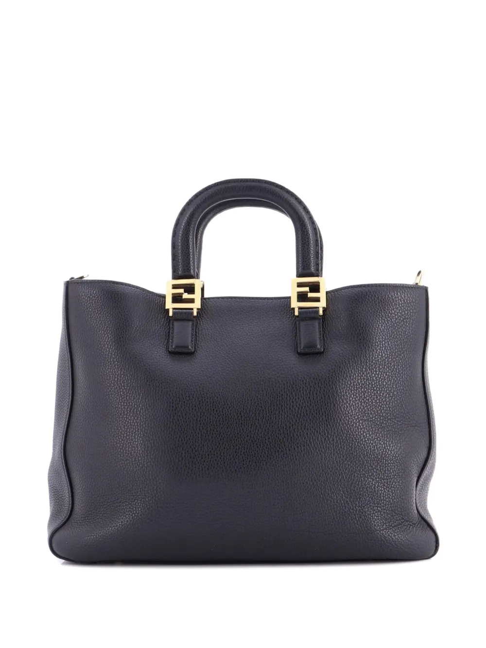 Fendi Pre-Owned Selleria FF Handle Tote Leather Medium satchel | Pre-Owned | Image 2