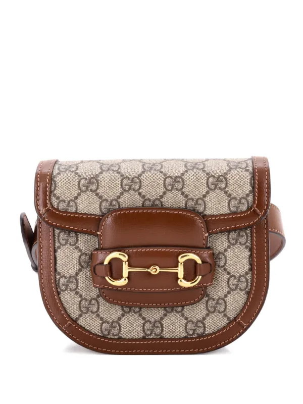 Gucci Pre-Owned ホースビット 1955 ショルダーバッグ ミニ | ブラウン