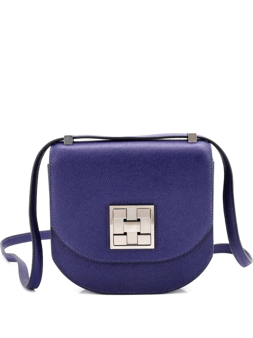Hermès Pre-Owned Mosaique au 24 Bag Epsom 17 crossbody bag - Blue