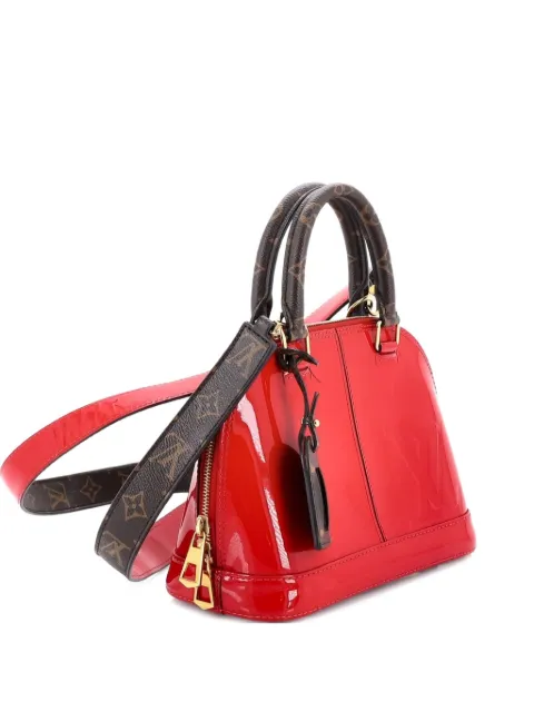 Louis Vuitton Pre-Owned bolsa de mano Alma Vernis de lona con monograma BB