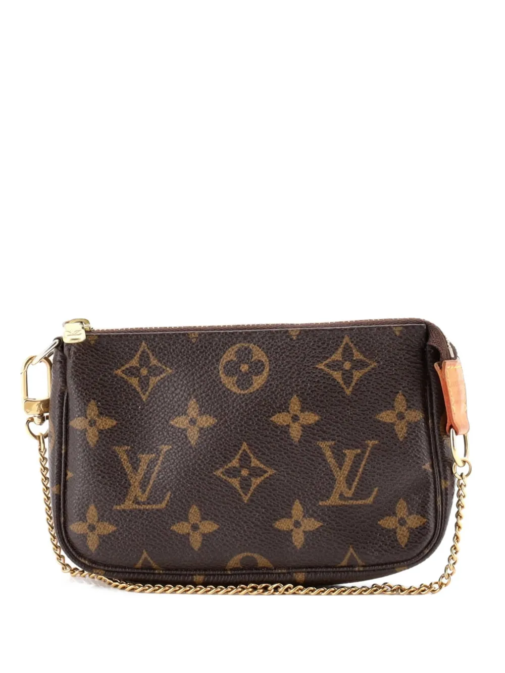 Louis Vuitton Pre-Owned Pochette Accessoires Monogram Canvas Mini clutch bag | marrón | Image 1