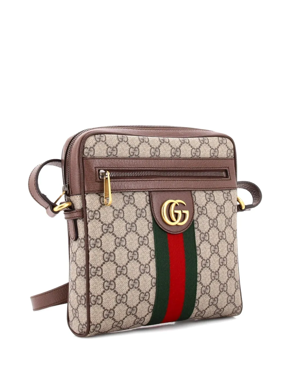 Ophidia Messenger Bag Gg Coated Canvas Small Crossbody Bag