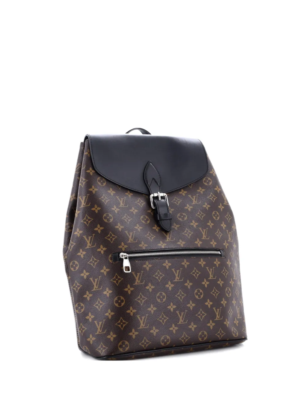 Louis Vuitton Pre-Owned Palk Macassar Monogram Canvas backpack | Black | Image 1