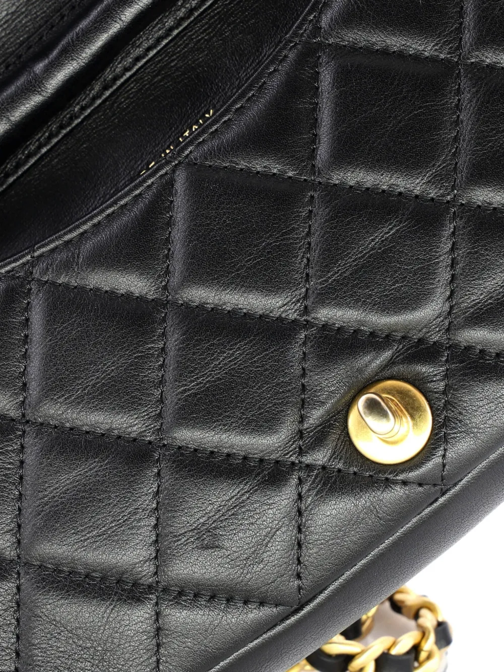Coco Mail Clutch With Chain Quilted Calfskin Crossbody Bag