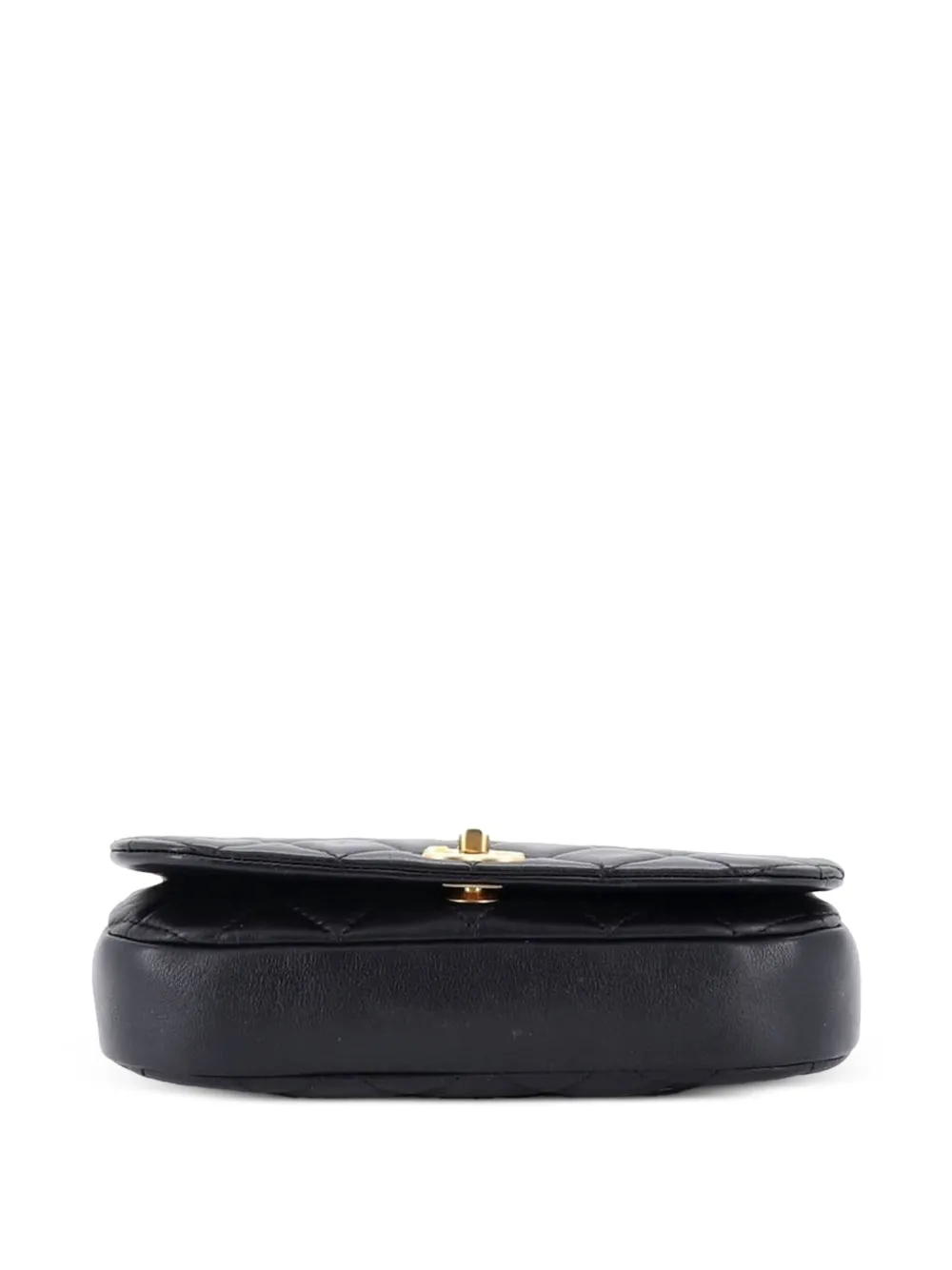 Coco Mail Clutch With Chain Quilted Calfskin Crossbody Bag