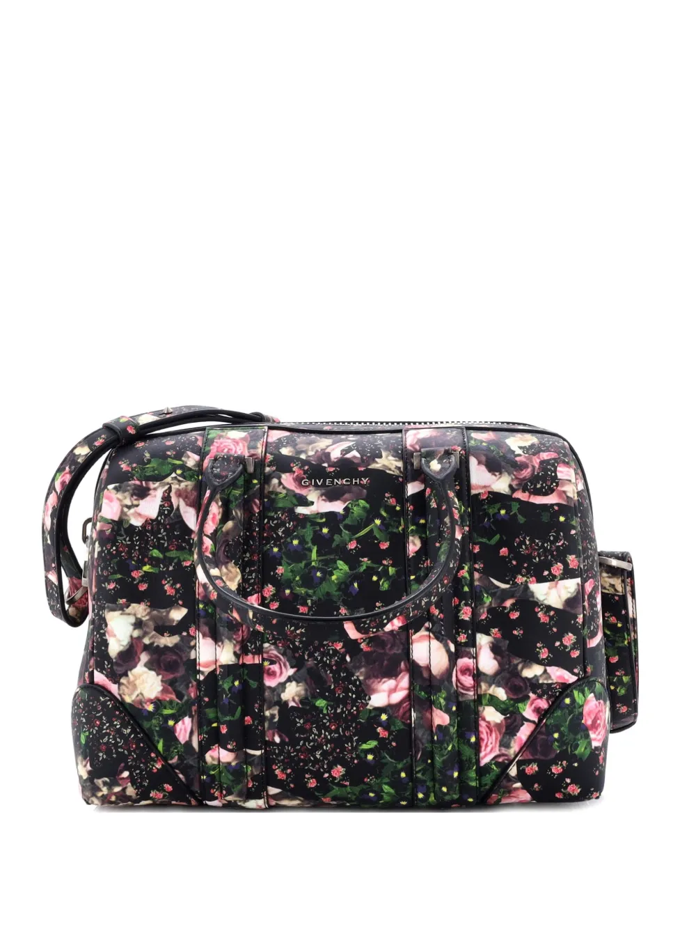Givenchy Pre-Owned Lucrezia Duffle Bag Printed Leather Medium satchel | negro | Image 1
