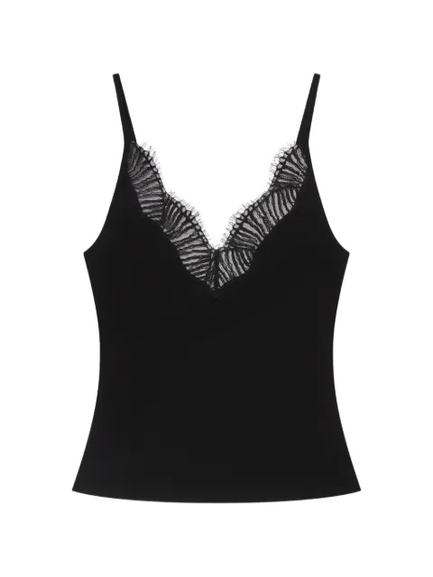 A.L.C. Alba lace V-neck top