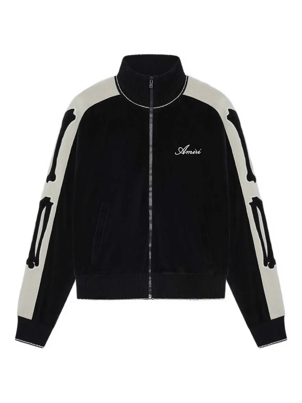 AMIRI bone fitted wool jacket - Black