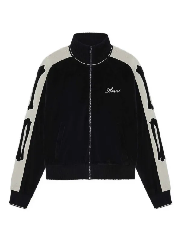 AMIRI Bones トラックジャケット | ブラック | FARFETCH JP