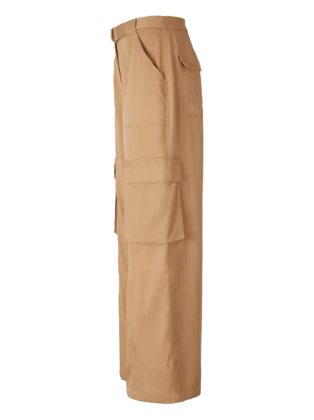 SIMKHAI Cargo broek met ceintuur Beige