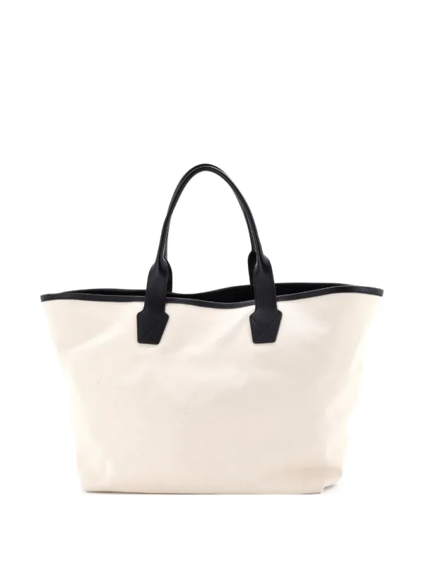 Balenciaga Pre-Owned Cities Jumbo Printed Canvas Large Tote Bag 