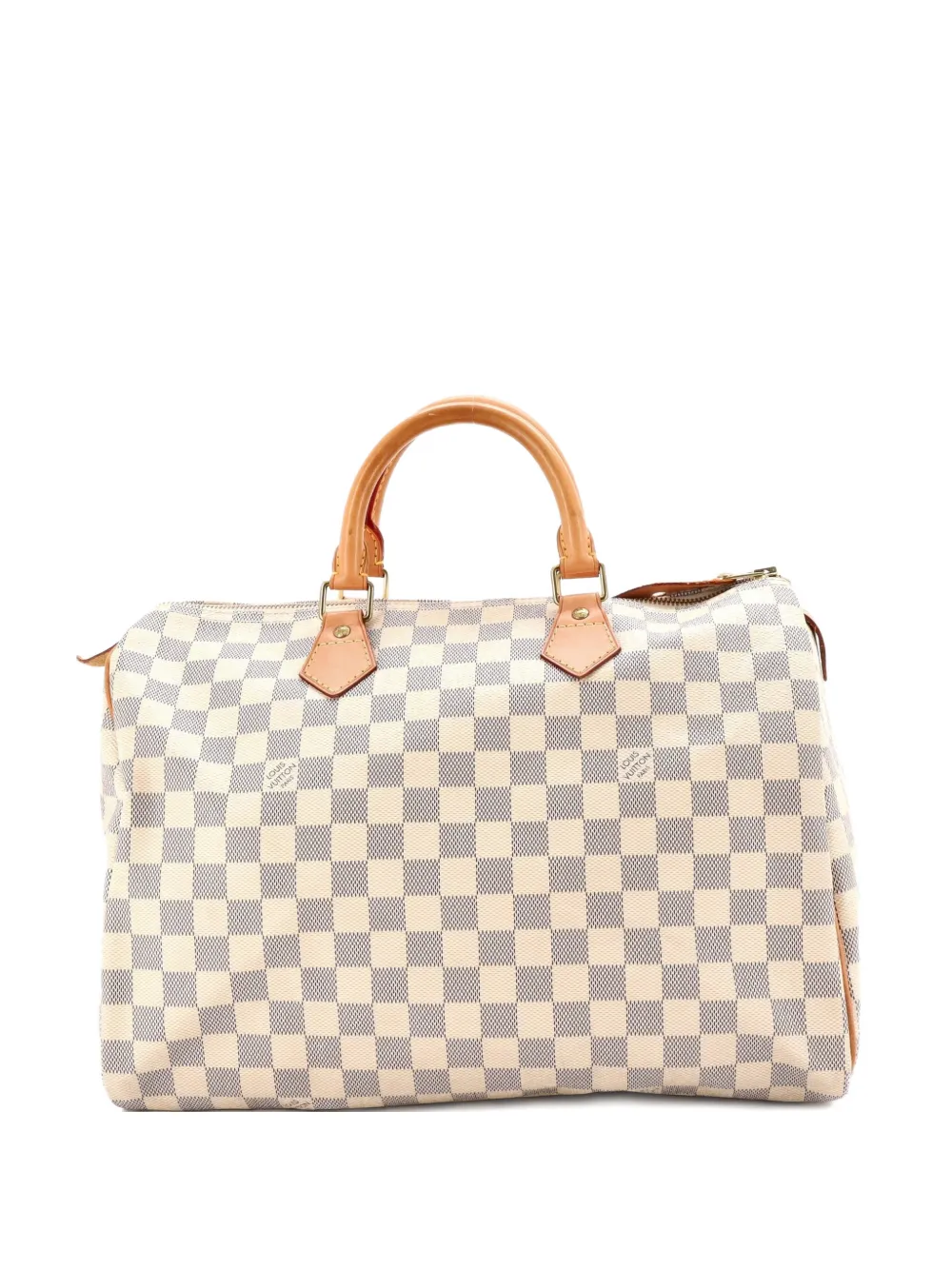 Louis Vuitton Pre-Owned Speedy Handbag Damier 35 satchel - Bianco