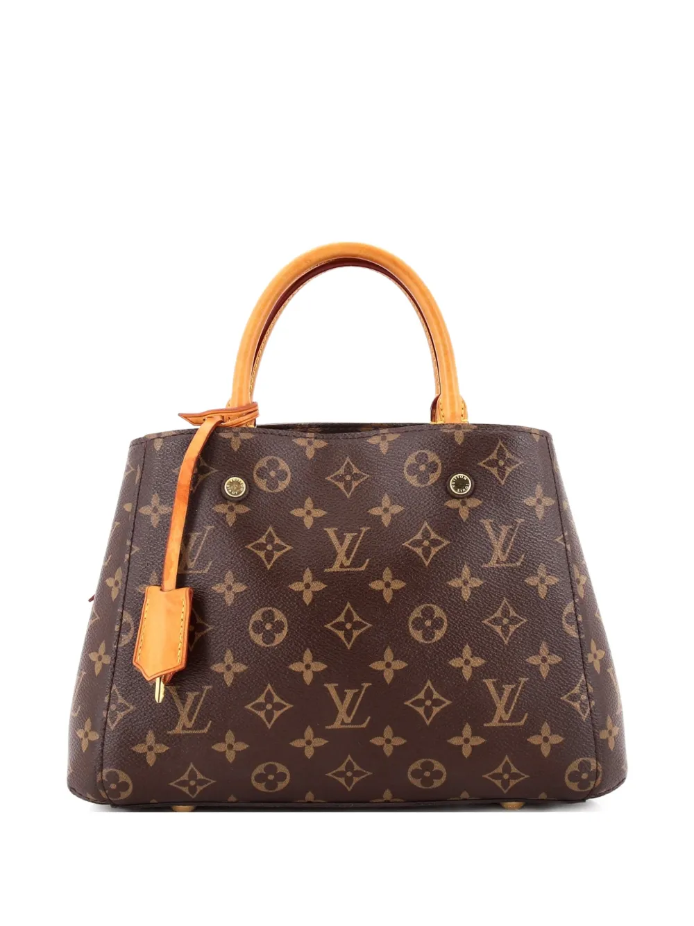 Louis Vuitton Pre-Owned Montaigne Handbag Monogram Canvas BB satchel - Marrone