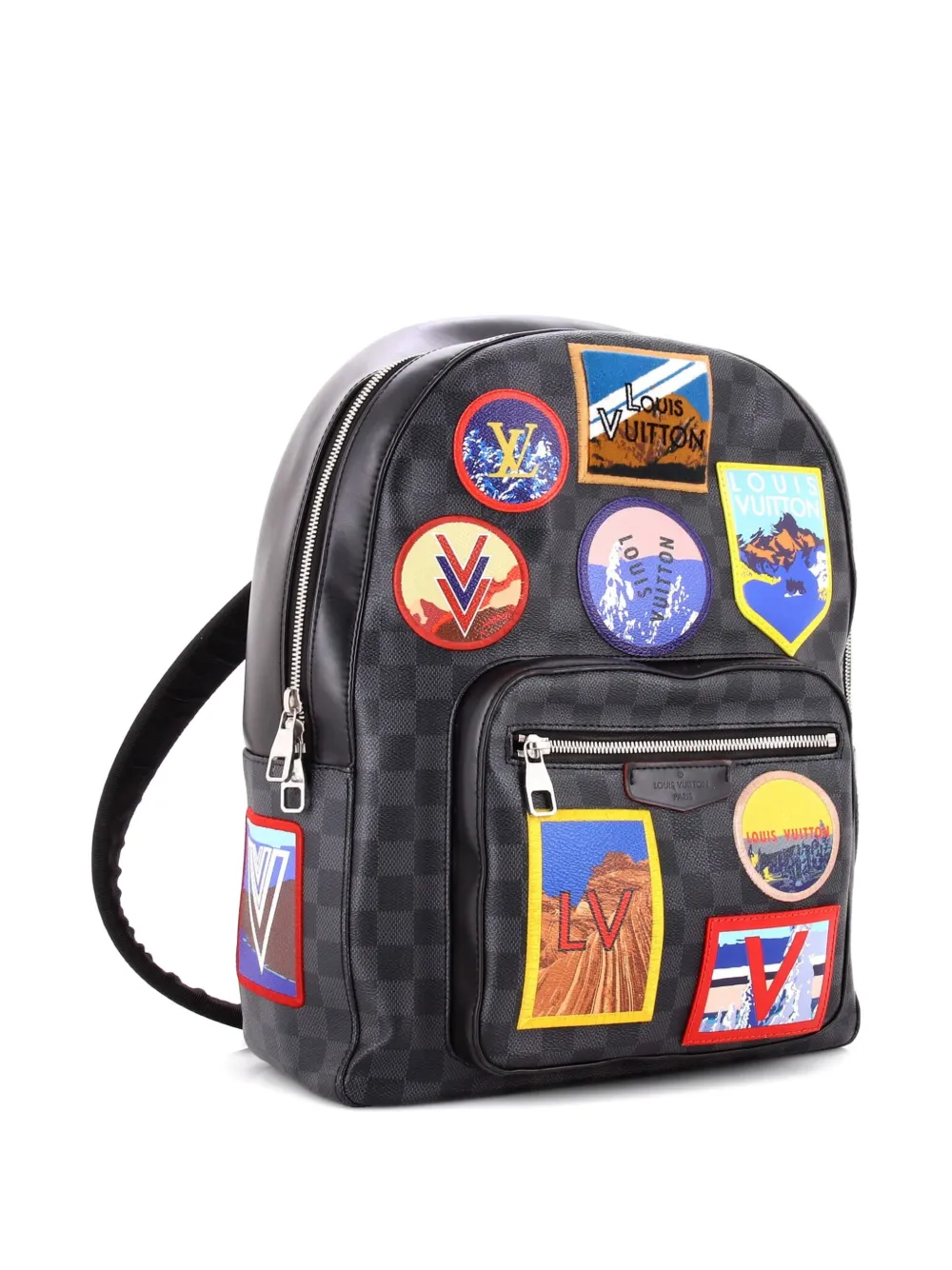 Louis Vuitton Josh Backpack Alps #234818L21B Louis Vuitton Josh Patches Alps Backpack – Savonches main image 4