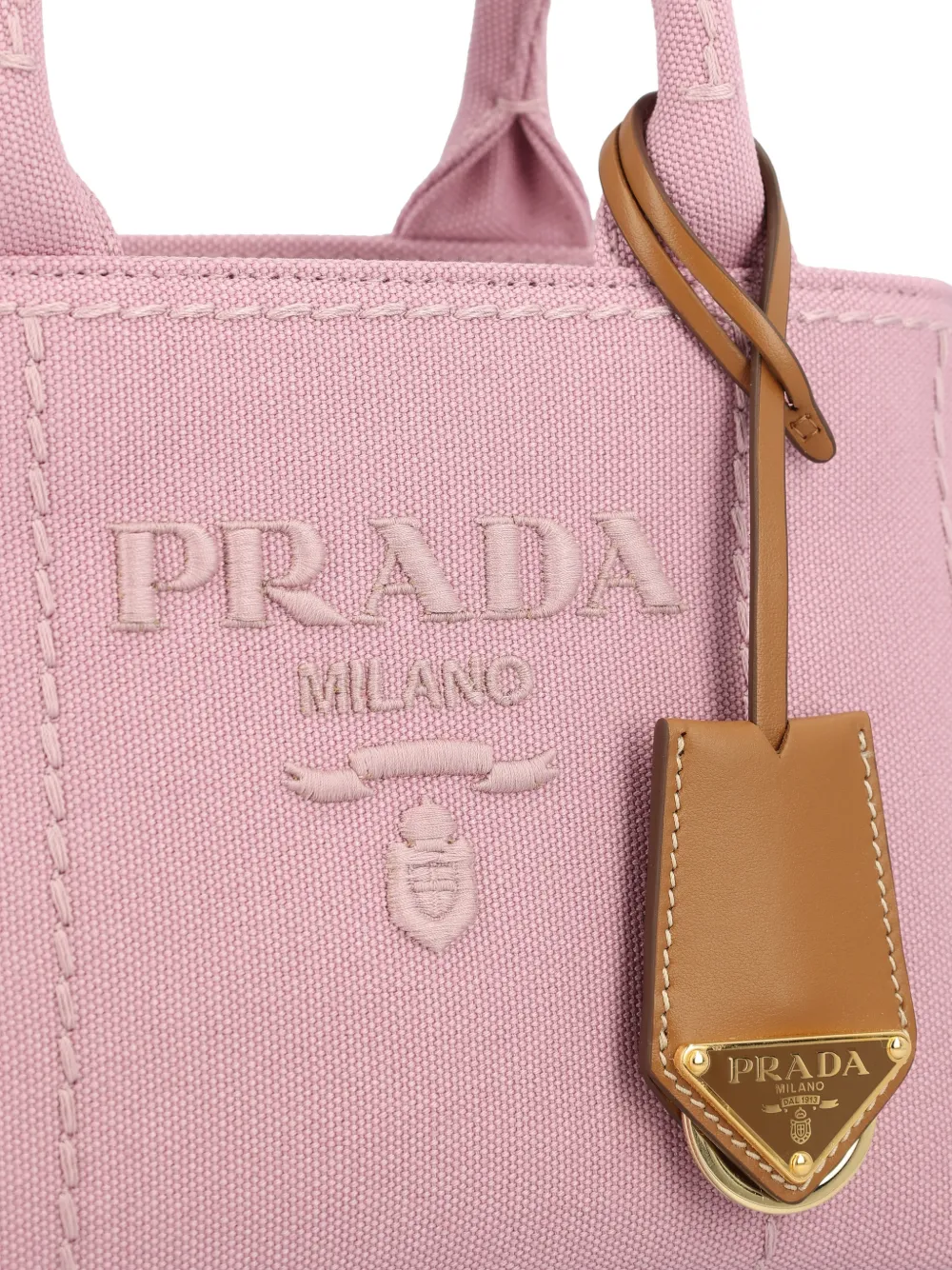 Prada Katoenen mini-shopper Roze