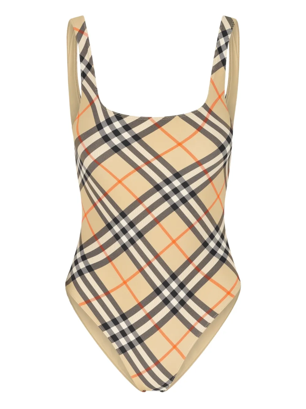 Burberry check swimsuit - Toni neutri