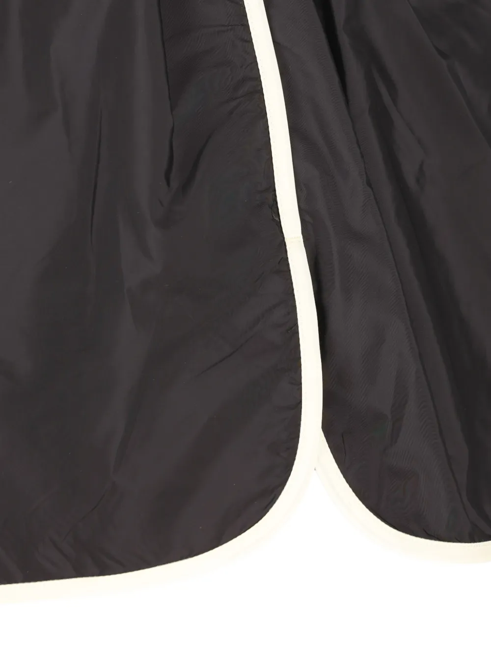 Prada Shorts met logoplakkaat Zwart