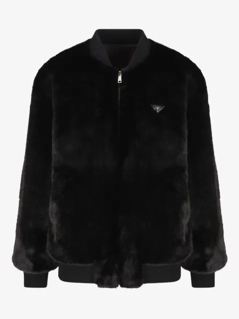 Prada Jacke aus Faux Fur