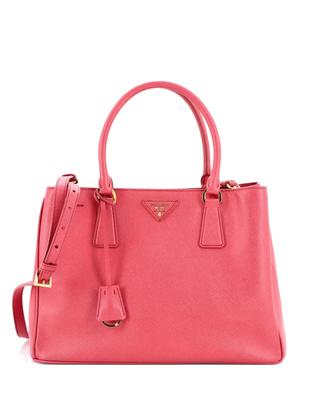 Prada Pre-Owned Gardener's Saffiano Leather Medium tote bag - Rosa