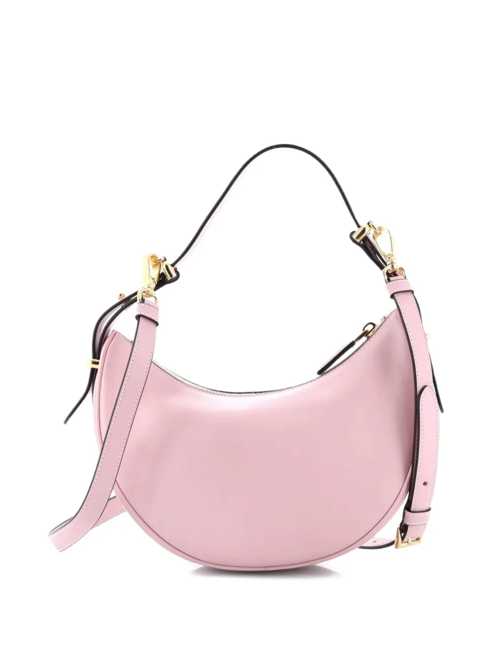 Arque Half Moon Leather Small Hobo Bag