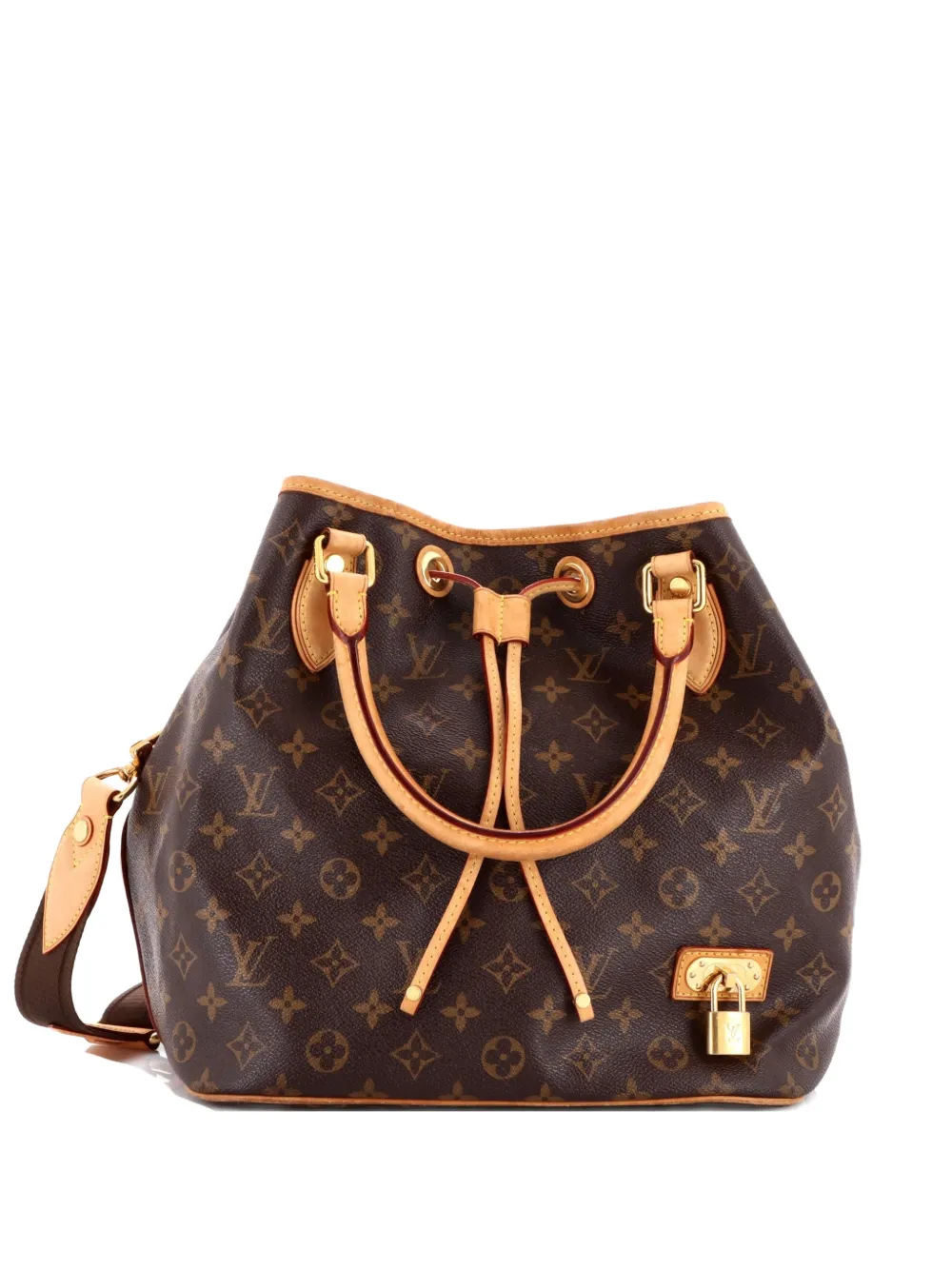 Louis Vuitton Pre-Owned Neo Shoulder Bag Monogram Canvas satchel - Marrone