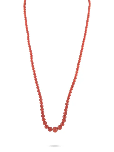 Buccellati coral-beads necklace