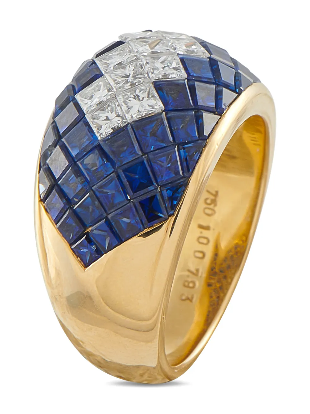 LB Exclusive diamond sapphire ring - Oro