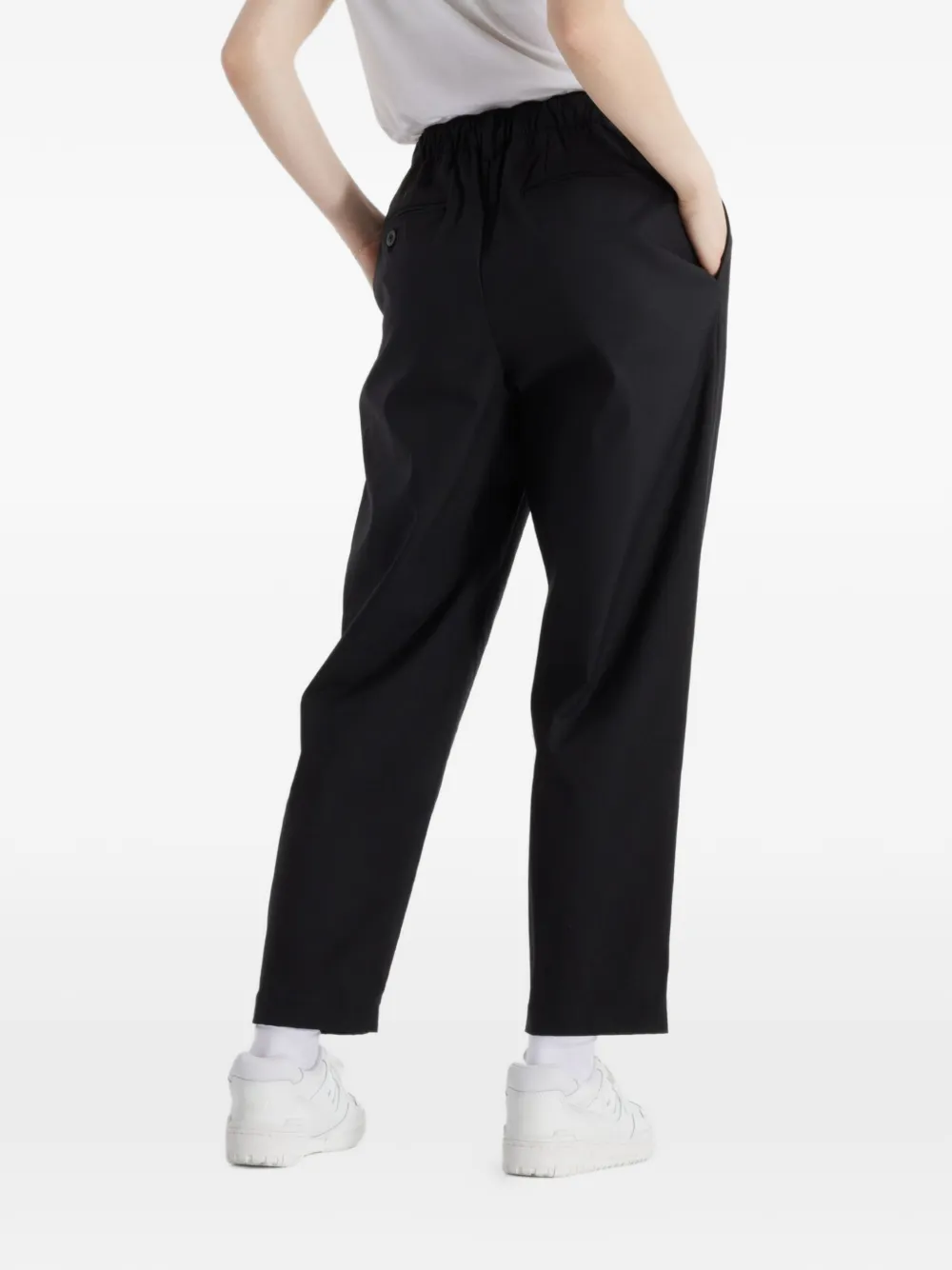 New Balance Boylston broek met toelopende pijpen Zwart