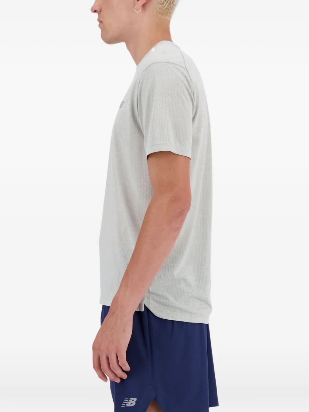 New Balance Athletics crew-neck T-shirt - Grijs
