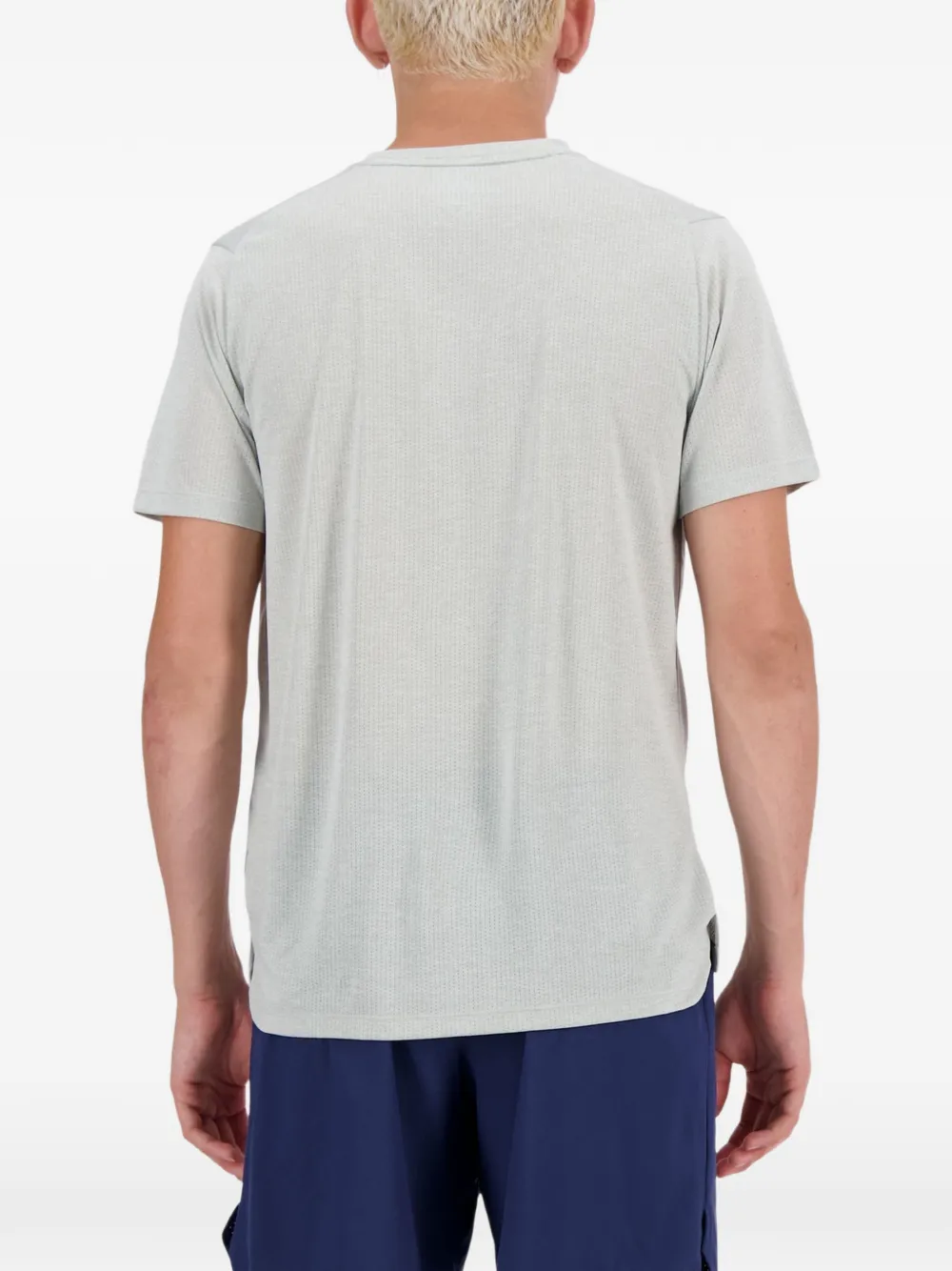 New Balance Athletics T-shirt met ronde hals Grijs