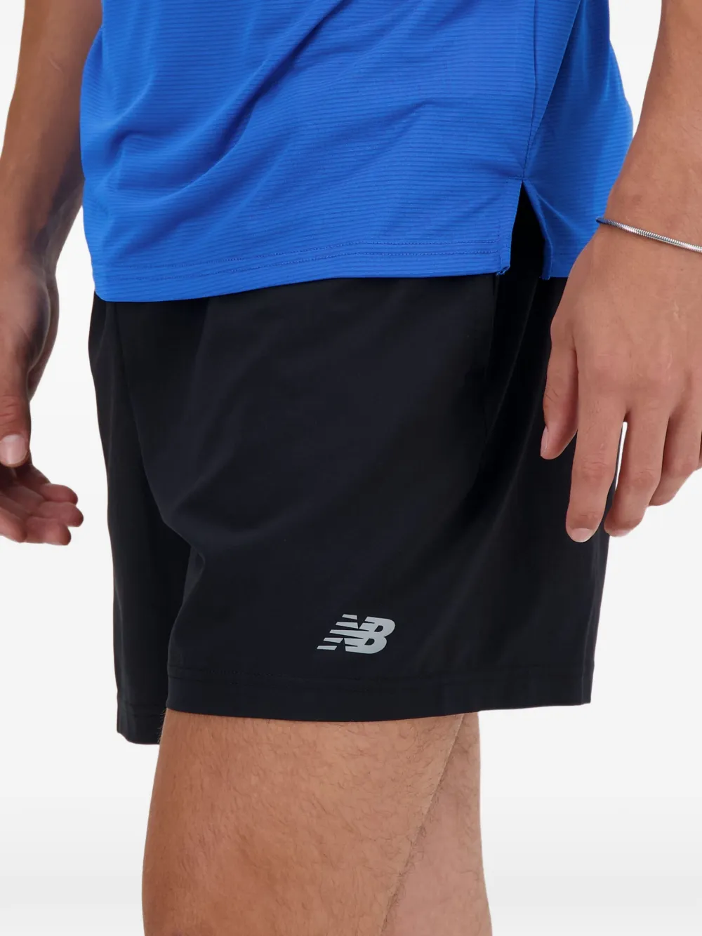 New Balance Sport Essential 5" trainingsshorts Zwart