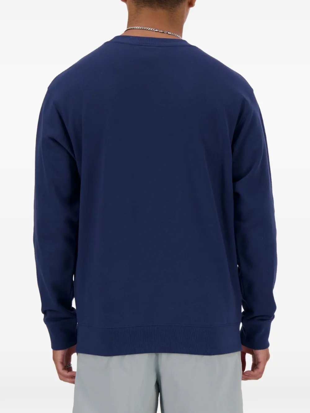 New Balance Sport Essentials sweater met ronde hals Blauw