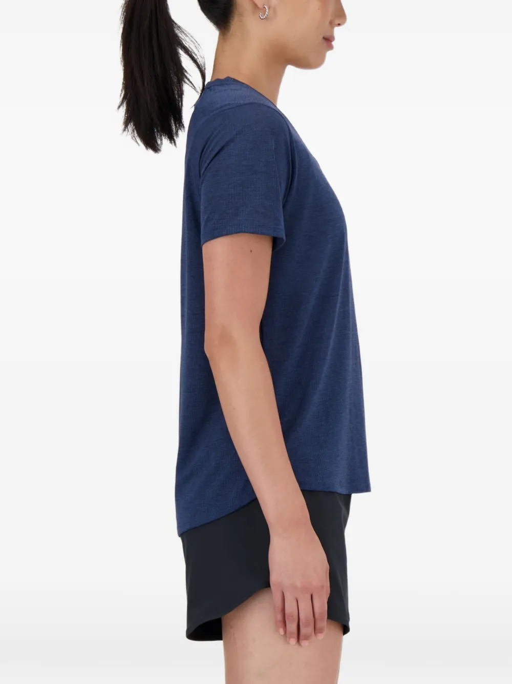 New Balance Athletics T-shirt met korte mouwen Blauw