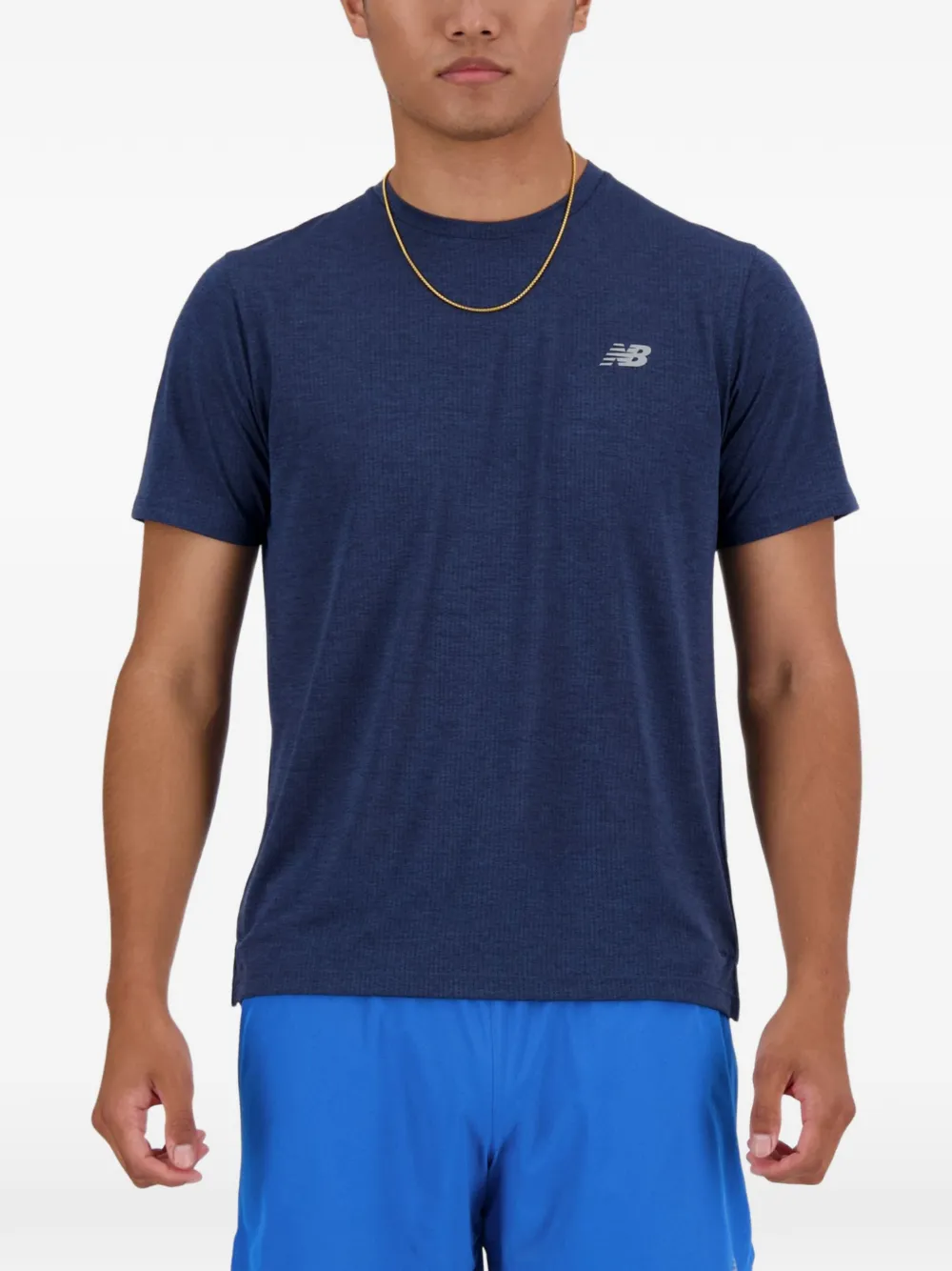 New Balance Athletics short-sleeve T-shirt - Blu